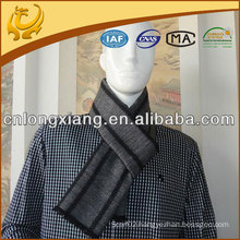 Mens Fashion Stripe Jacquard Silk Scarf